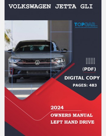 volkswagen jetta gli 2024 owners manual